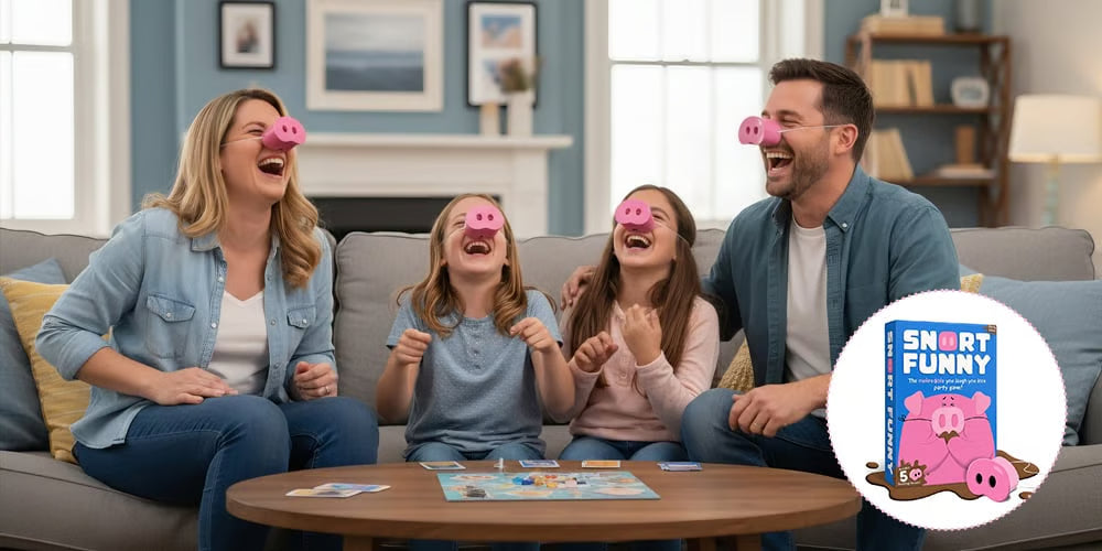 Snort Funny - Kaos, skratt och familjetid