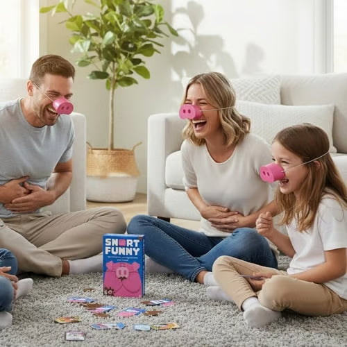 Snort Funny - Kaos, skratt och familjetid